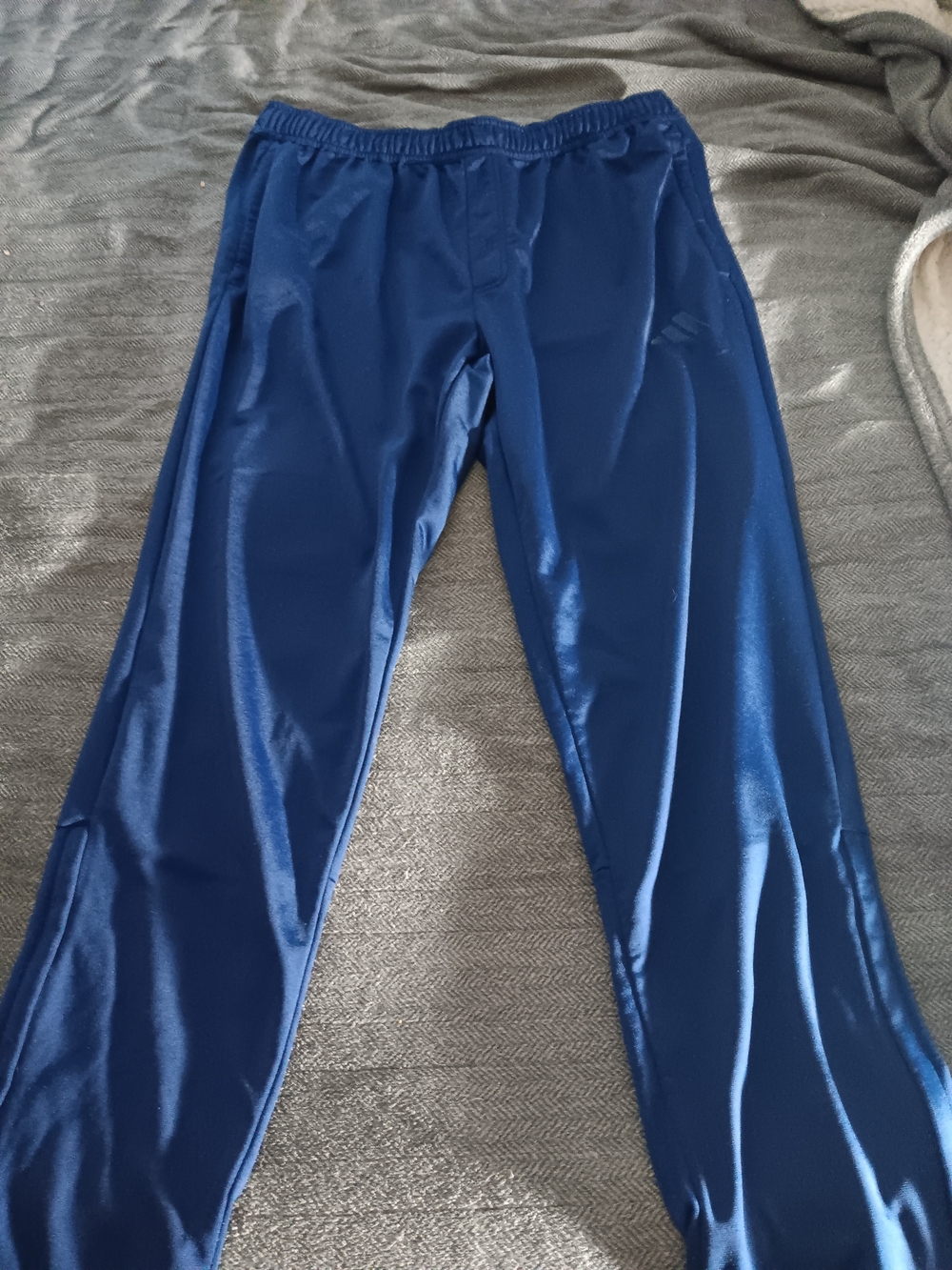 Adidas Navy Blue Athletic Track Pants